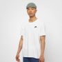 Nike Sportswear Club T-shirt T-shirts Kleding white white black maat: XXL beschikbare maaten:S M L XL XS XXL - Thumbnail 1
