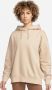 Nike Sportswear Collection Essentials Oversized fleecehoodie Bruin - Thumbnail 1