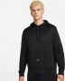 Nike Fleece Hoodie met Nylon Inserts Black Heren - Thumbnail 1