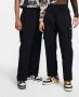 Nike Sportswear Essential Geweven cargobroek met hoge taille voor dames Black White- Dames - Thumbnail 1