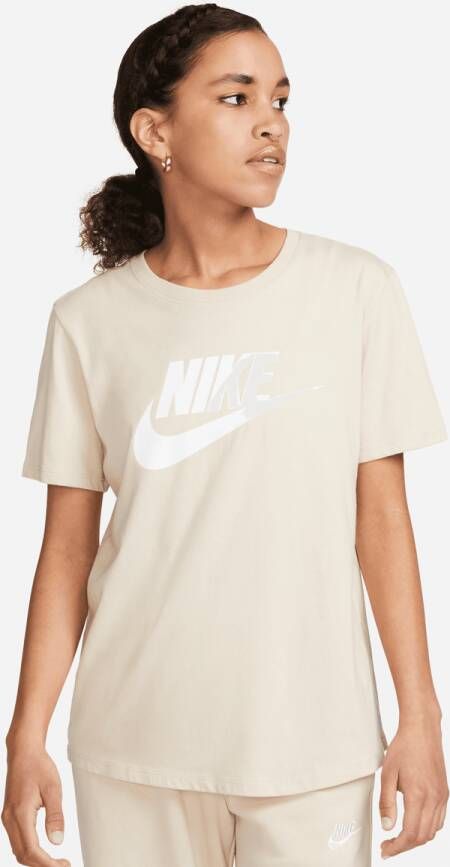 Nike Sportswear Essentials Logo T-shirt T-shirts Kleding sanddrift white maat: XL beschikbare maaten:XS S XL