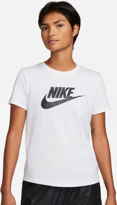 Nike Sportswear Essentials Logo T-shirt T-shirts Kleding white black maat: XS beschikbare maaten:XS S XL