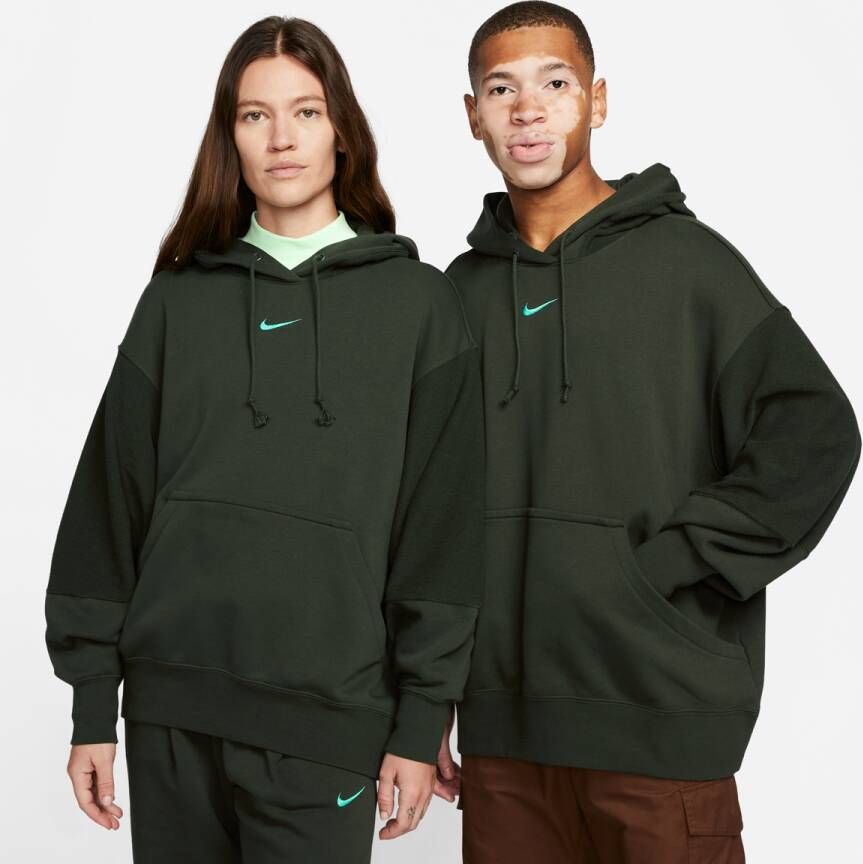 Nike Sportswear Everyday Modern Fleecehoodie voor dames Groen