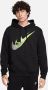 Nike Sportswear Fleece Hoodie Hoodies Kleding black maat: XL beschikbare maaten:S M L XL - Thumbnail 1