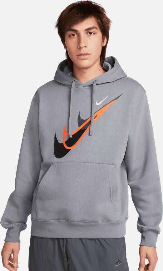 Nike Sportswear Fleece Hoodie Hoodies Kleding cool grey maat: XL beschikbare maaten:M XL