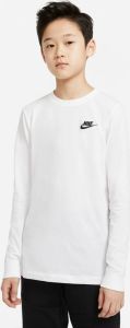 Nike Sportswear T-shirt met lange mouwen voor jongens Wit