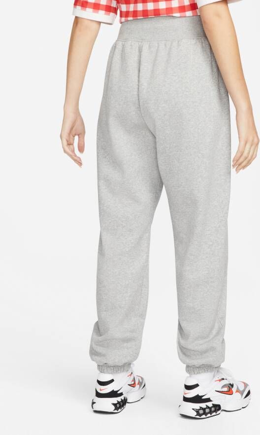 Nike Sportswear Phoenix Fleece High-waisted Oversized Sweatpants Trainingsbroeken Dames dk grey heather sail maat: XL beschikbare maaten:XL
