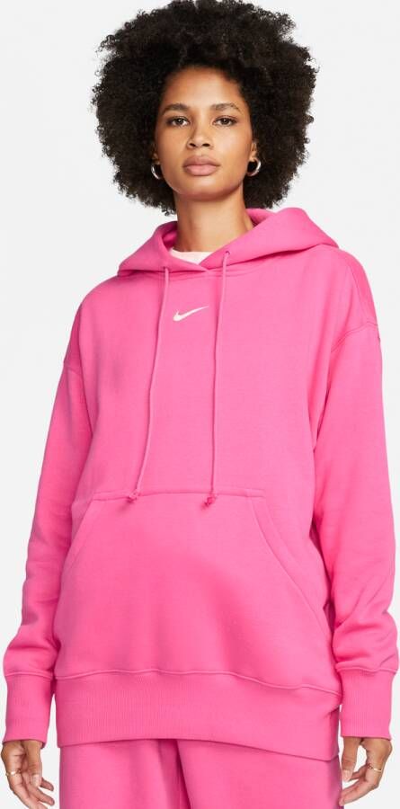 Nike Sportswear Phoenix Fleece Oversized hoodie voor dames Roze