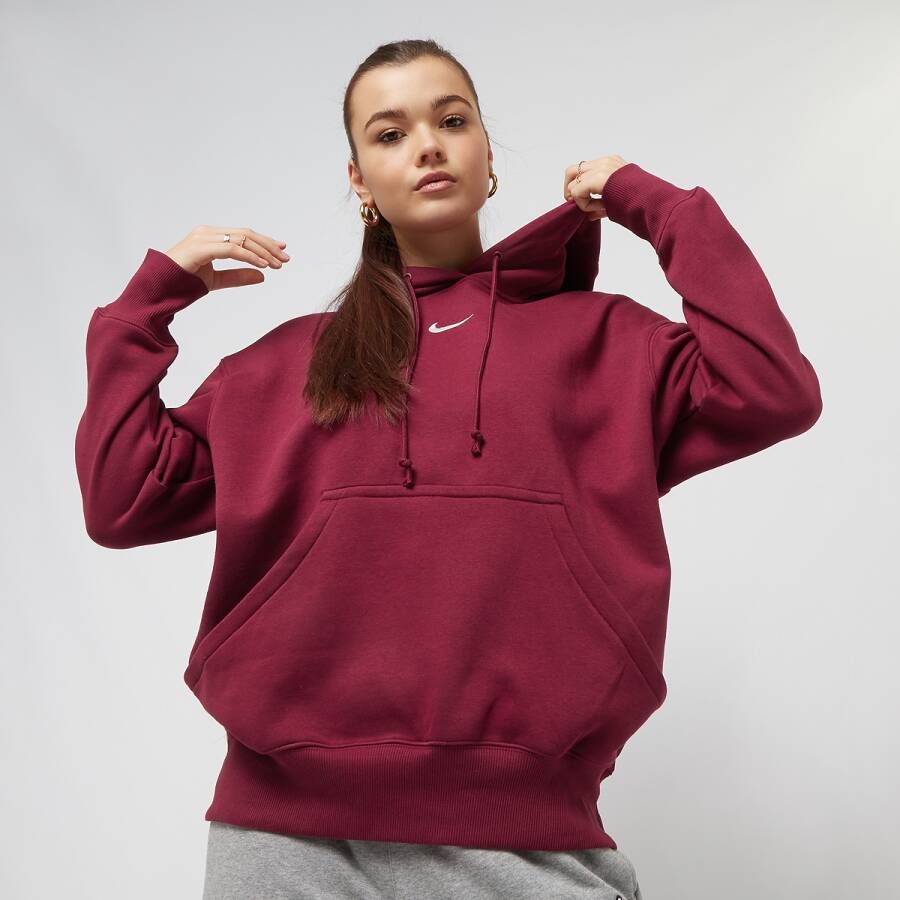 Nike Sportswear Phoenix Fleece Oversized hoodie voor dames Rood