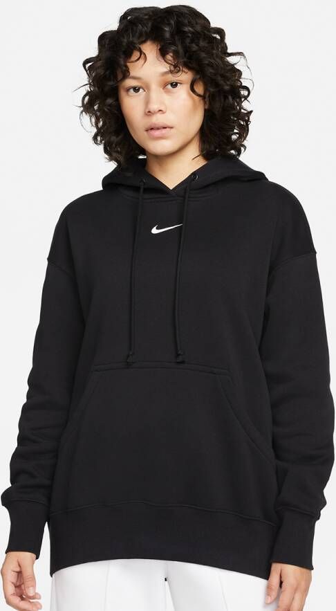 Nike Sportswear Phoenix Fleece Oversized hoodie voor dames Black Sail- Dames - Foto 2