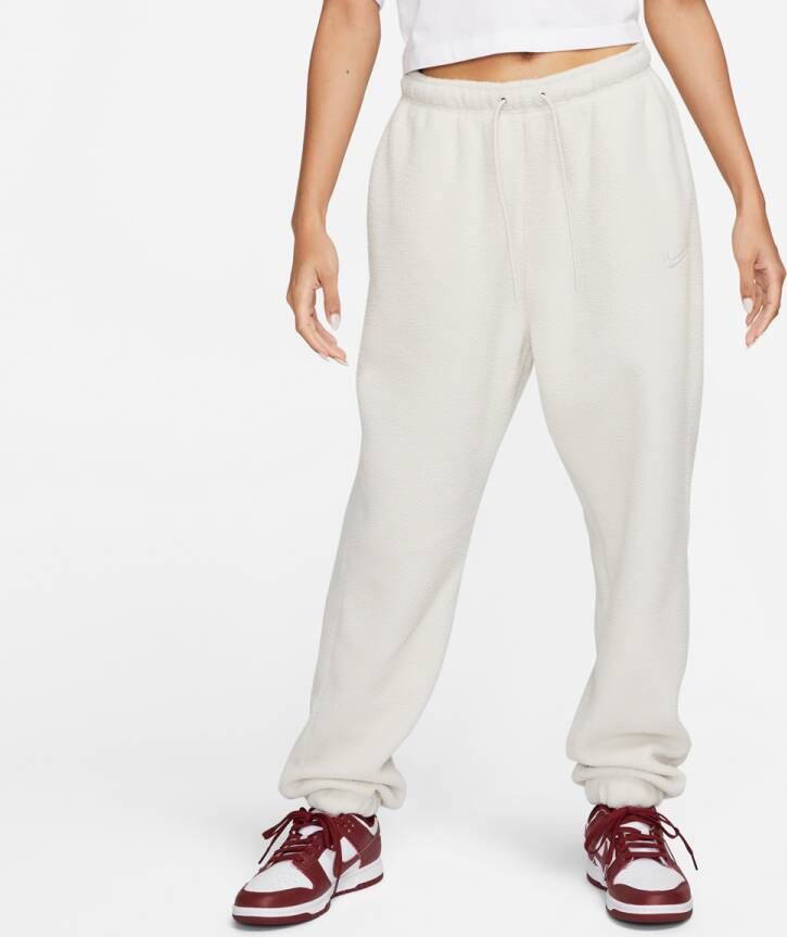 Nike Sportswear Plush Jogger Trainingsbroeken Kleding light bone lt iron ore maat: XS beschikbare maaten:XS