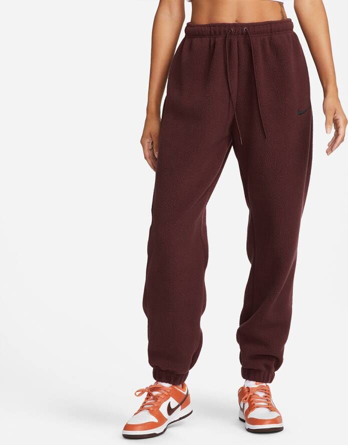 Nike Sportswear Plush Joggingbroek voor dames Rood