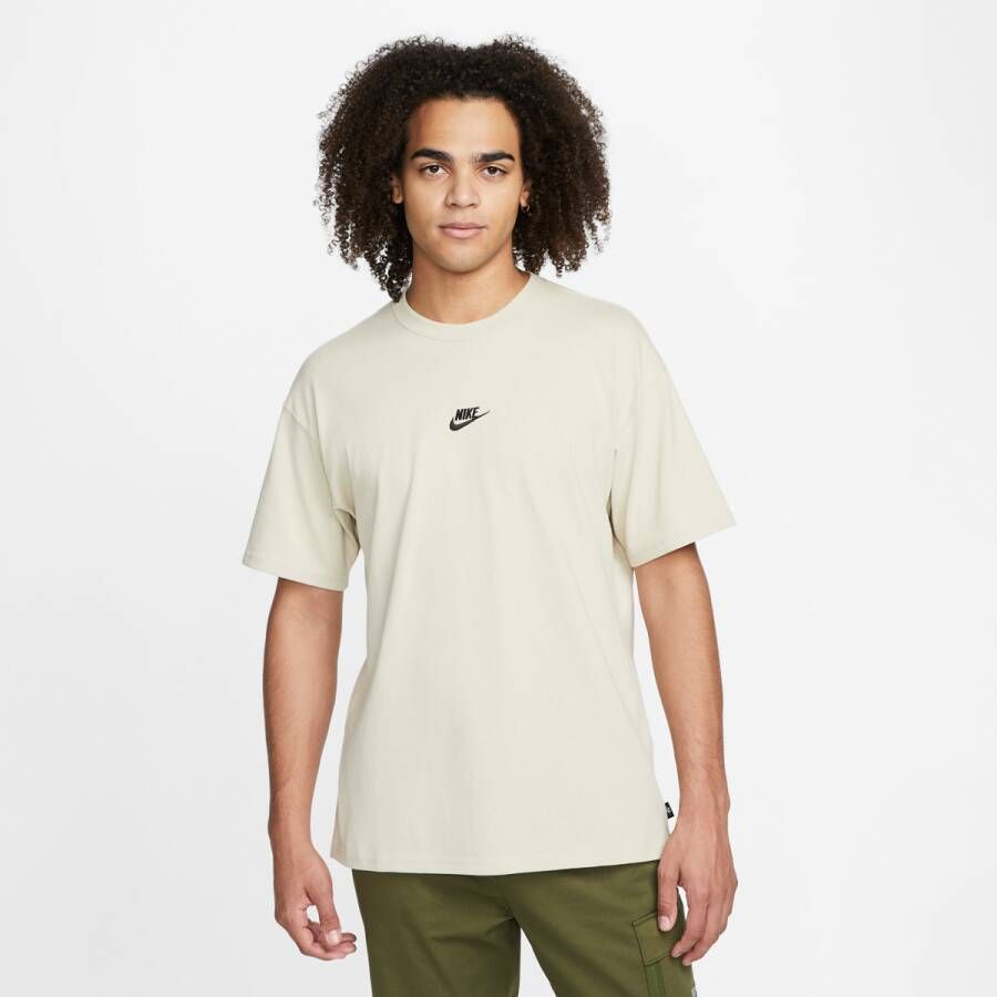 Nike Premium Essentials Sust Tee Rattan T-shirt Beige Heren