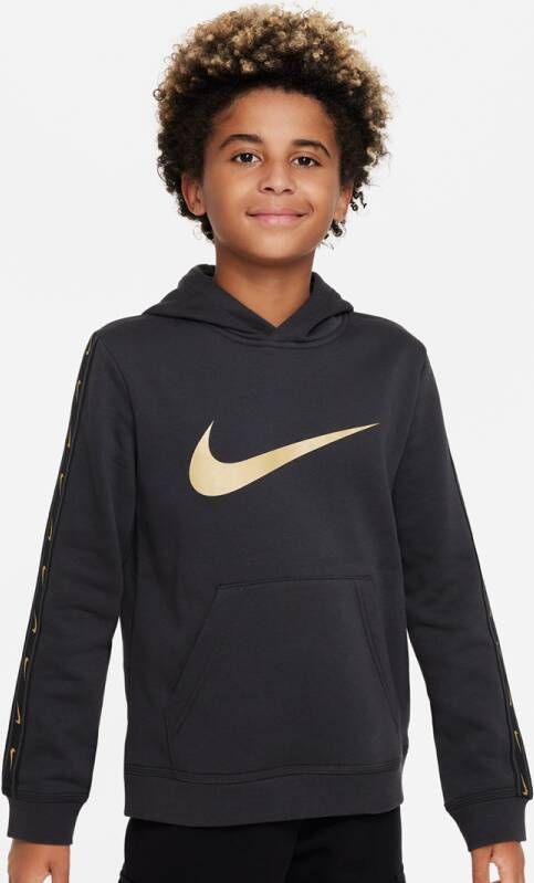 Nike Sportswear Repeat Fleecehoodie voor jongens Grijs