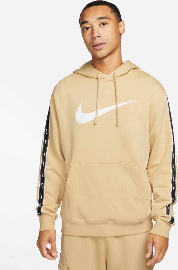 Nike Sportswear Repeat Fleecehoodie voor heren Bruin