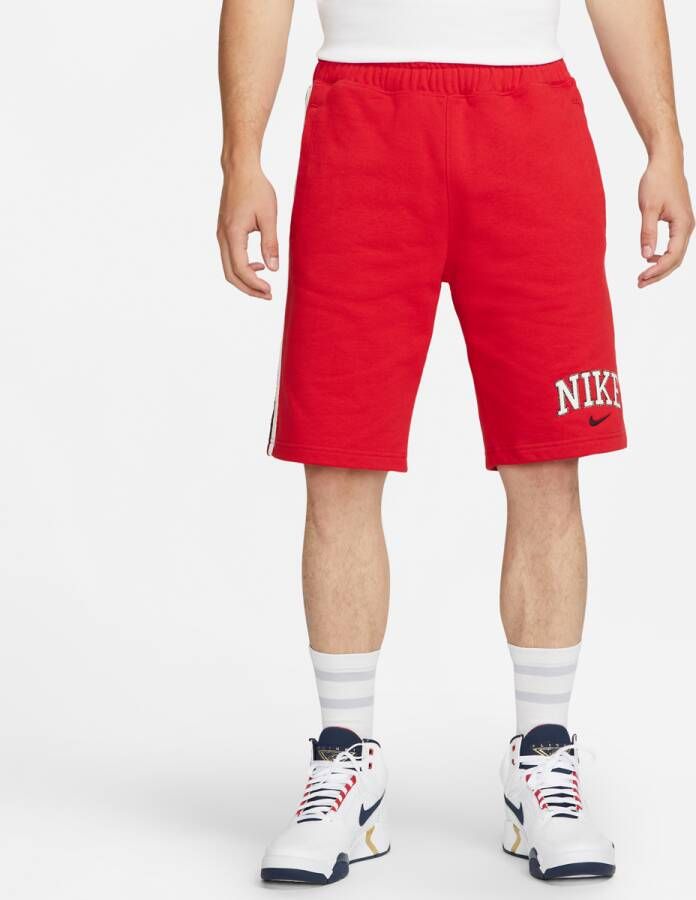 Nike Sportswear Retro Fleece Short Sportshorts Kleding university red maat: XXL beschikbare maaten:XS S M L XL XXL