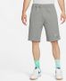 Nike Sportswear Retro Fleece Shorts Sportshorts Kleding dk grey heather maat: XXL beschikbare maaten:S M L XL XXL - Thumbnail 1