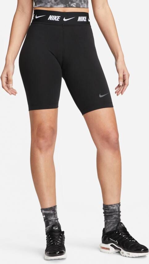 Nike Sportswear Short Tight Sportshorts Kleding black dk smoke grey maat: S beschikbare maaten:XS S
