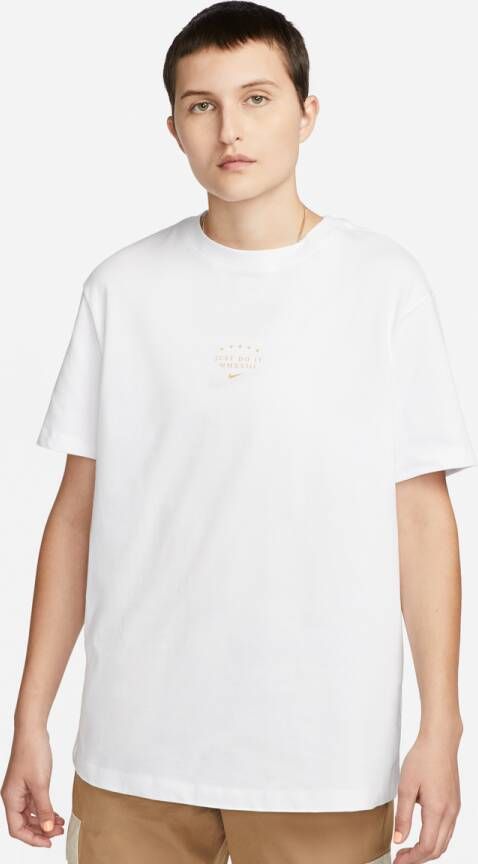 Nike Sportswear Sisterhood Short Sleeve Tee T-shirts Kleding white maat: L beschikbare maaten:XS S M L