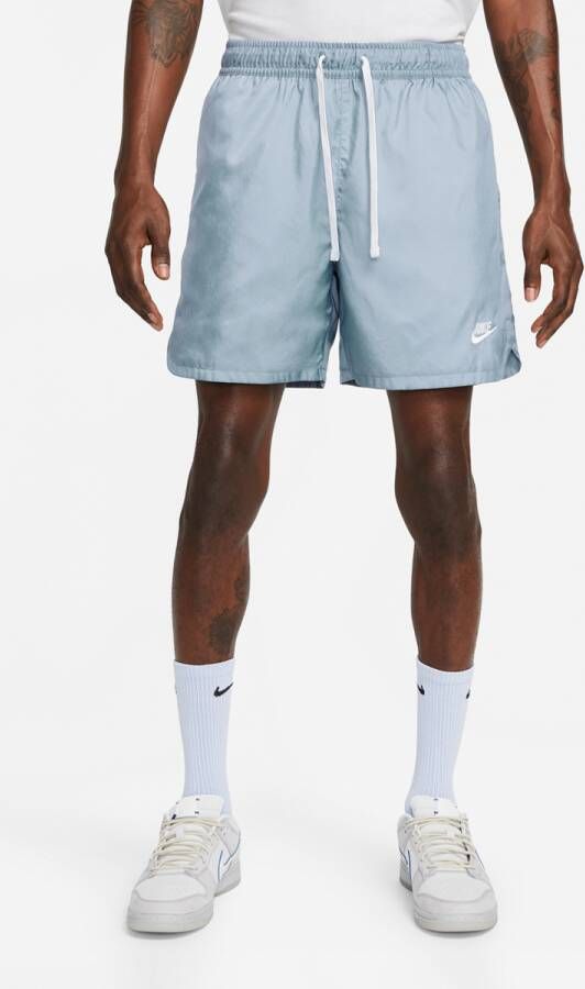 Nike Sportswear Sport Essentials Woven Lined Flow Shorts Sportshorts Kleding ashen slate white maat: XL beschikbare maaten:XL XXL