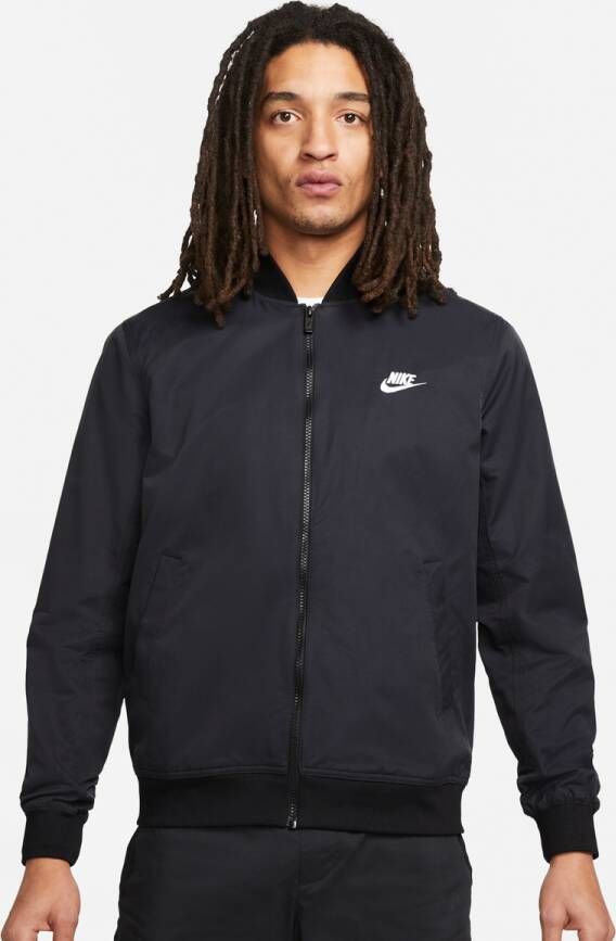 Nike Sportswear Sport Essentials Geweven bomberjack zonder voering voor heren Zwart