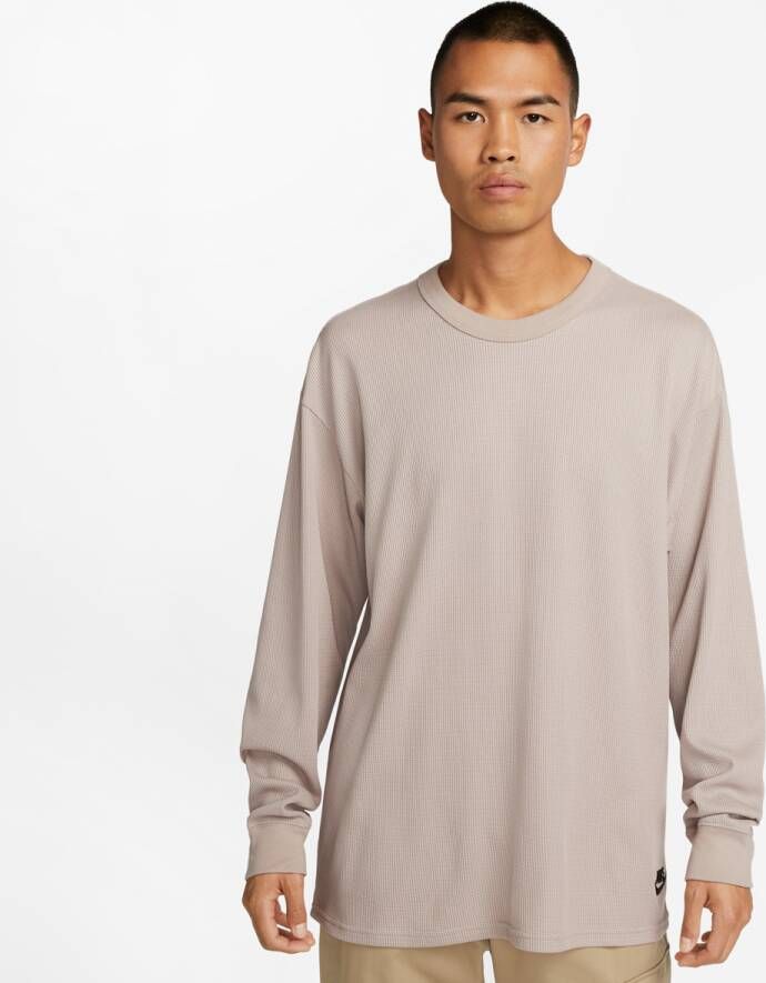 Nike Sportswear Sports Utility Long-sleeve T-shirt Longsleeves Kleding diffused taupe diffused taupe light bone maat: L beschikbare maaten:S L