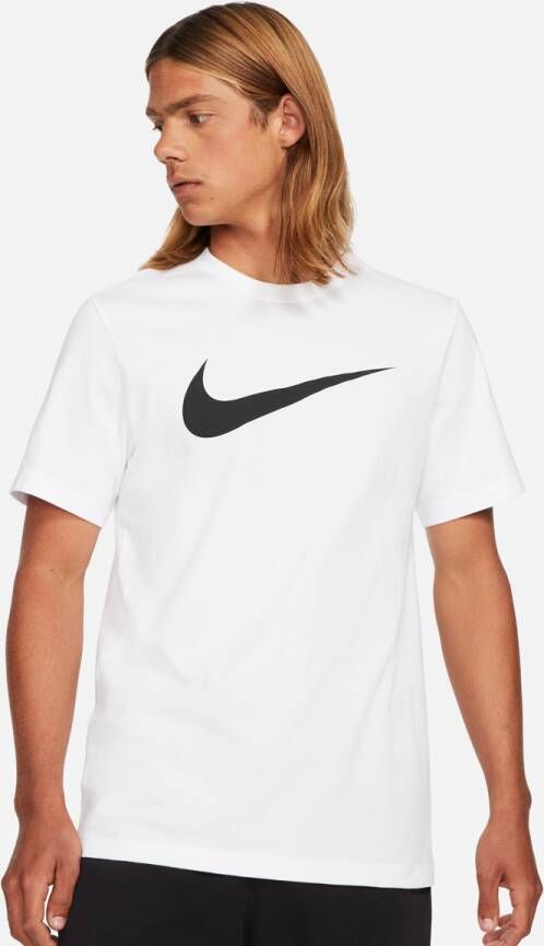 Nike Sportswear Swoosh T-shirt T-shirts Kleding white black maat: XL beschikbare maaten:S XL