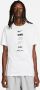 Nike Witte Tee Club T-shirt White Heren - Thumbnail 2