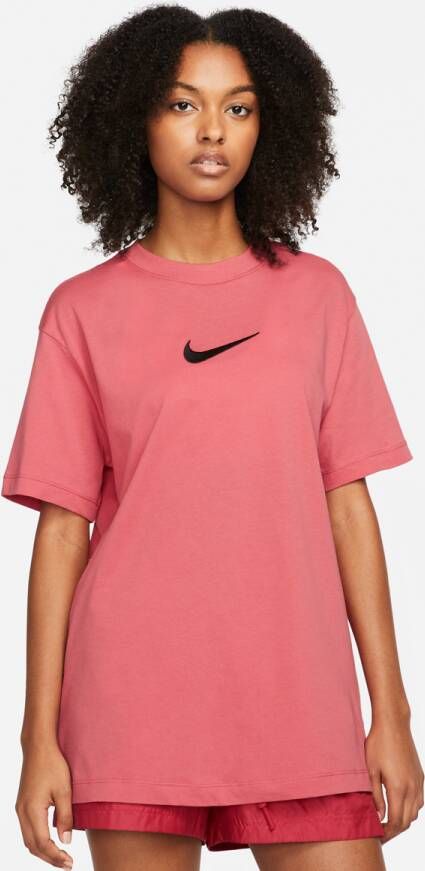 Nike Sportswear T-shirt T-shirts Kleding ADOBE BLACK maat: XS beschikbare maaten:XS