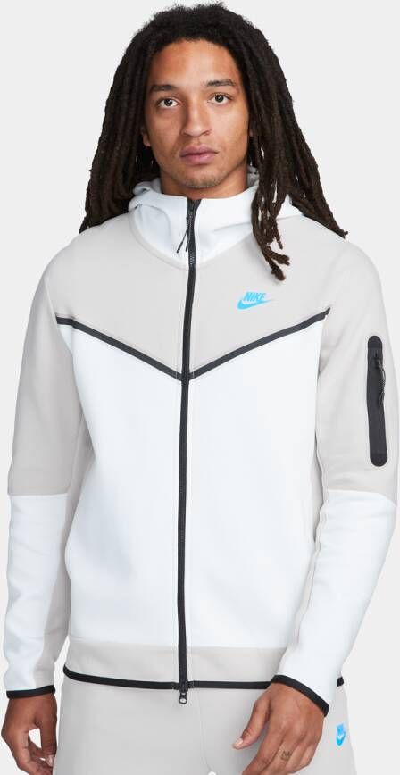 Nike Sportswear Tech Fleece Hoodie met rits voor heren Grijs