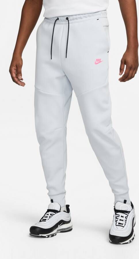 Nike Sportswear Tech Fleece Joggers Trainingsbroeken Kleding pure platinum hyper pink maat: L beschikbare maaten:L