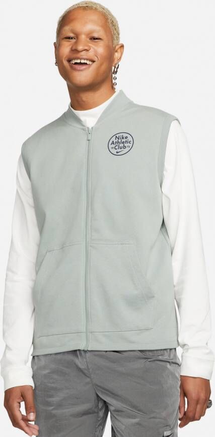 Nike Sportswear Trend Fleece Vest Bodywarmers Kleding mica green maat: M beschikbare maaten:M