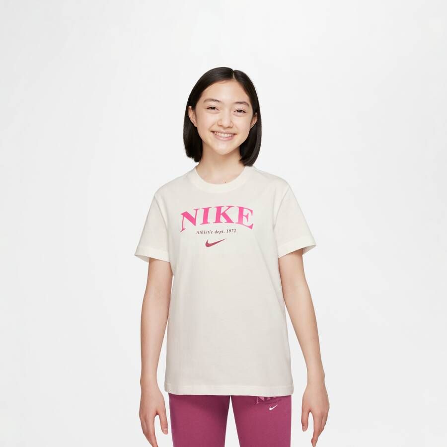 Nike Sportswear Trend T-shirt voor meisjes Wit