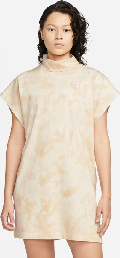 Nike Sportswear Wash Jersey Dress Jurken Kleding sanddrift white maat: XS beschikbare maaten:XS S M L