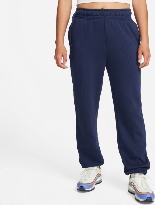 Nike Sportswear Women's Loose Fleece Dance Pants Trainingsbroeken Kleding midnight navy maat: L beschikbare maaten:XS S M L