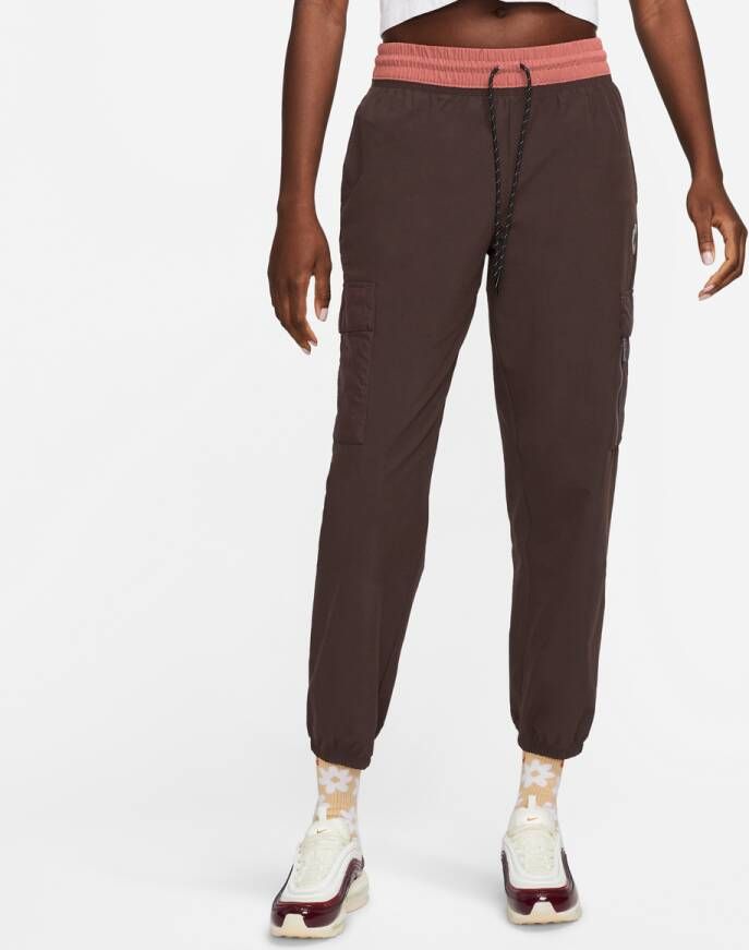 Nike Sportswear Woven Cargo Pant Trainingsbroeken Kleding brown basalt canyon rust maat: S beschikbare maaten:XS S M L