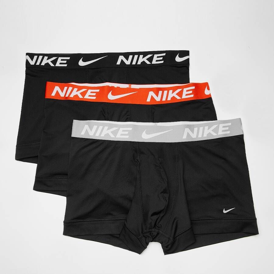 Nike Underwear Trunk (3-pack) Boxershorts Kleding electric algae wolf grey black maat: L beschikbare maaten:XS S M L XL