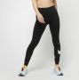 Nike Sportswear Essential Legging met halfhoge taille en Swoosh voor dames Zwart - Thumbnail 4