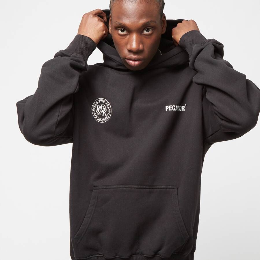 Pegador Dike Oversized Hoodie Hoodies Kleding vintage onyx black maat: XS beschikbare maaten:S M L XL XS