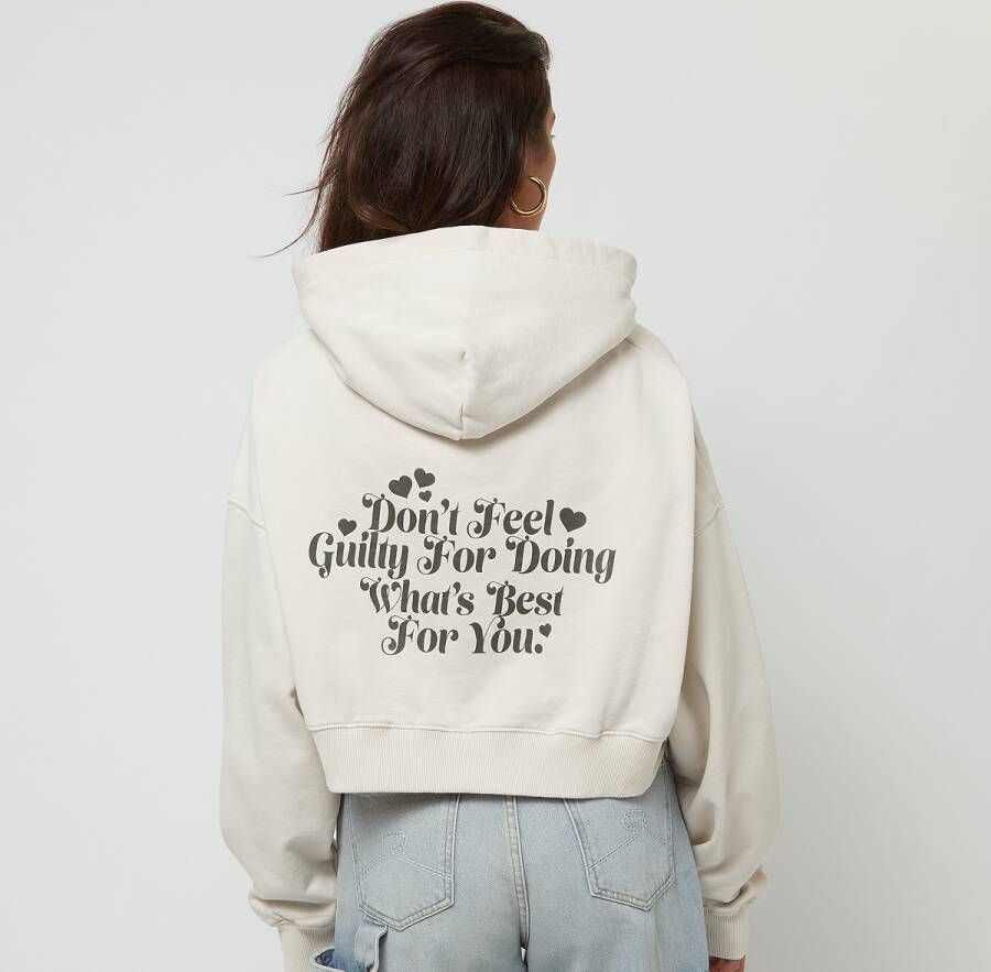 Pegador Odda Oversized Cropped Hoodie Hoodies washed salty cream maat: XS beschikbare maaten:XS M L