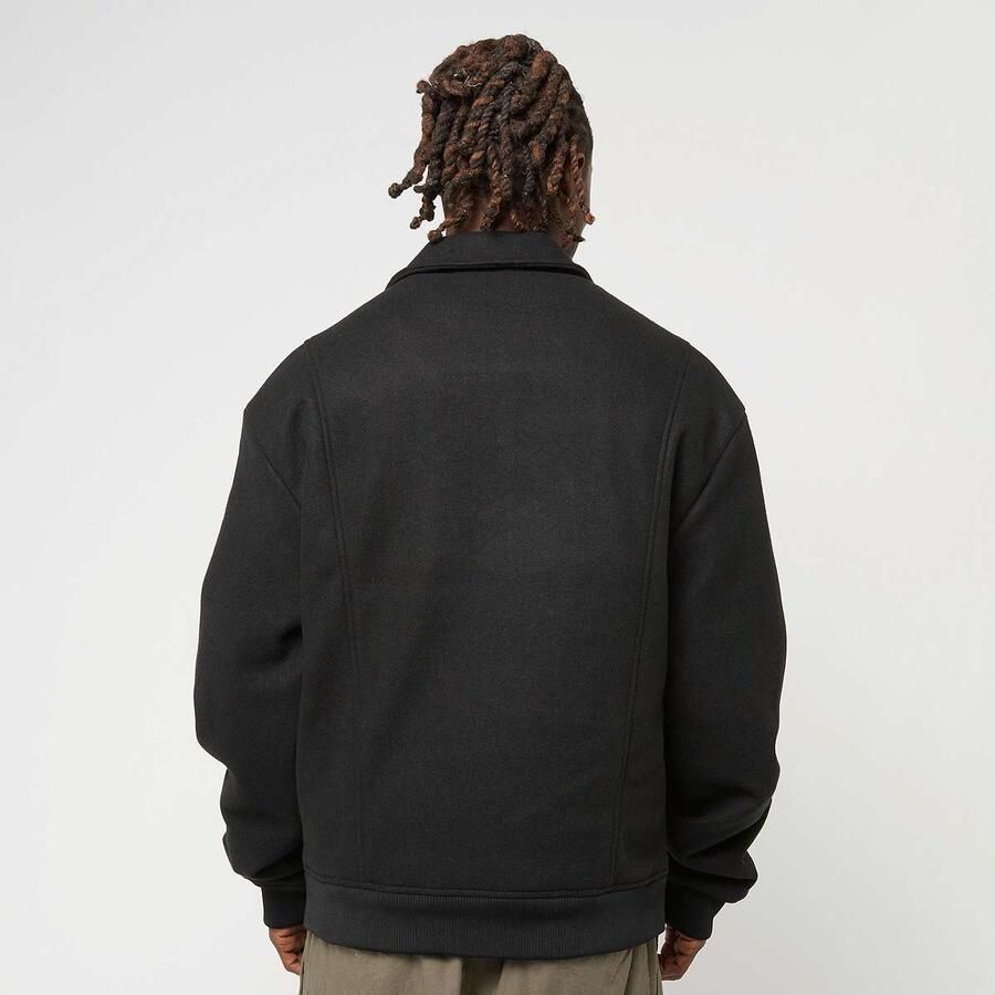 Pegador Aiken Wool Blend Bomberjacket Men Bomberjacks zwart Maat XL Kleding