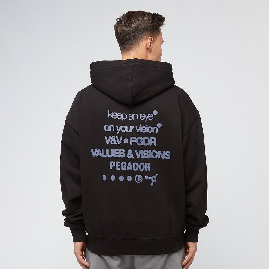Pegador Atule Oversized Sweat Jacket Men Hoodies & Sweaters zwart Maat XL Kleding - Foto 3