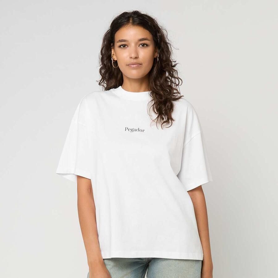 Pegador Azana Heavy Oversized Tee Women T-Shirts & Polo's wit Maat XS Kleding