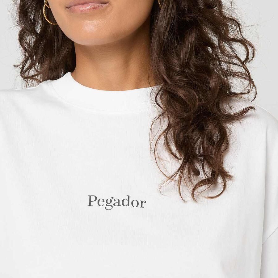 Pegador Azana Heavy Oversized Tee Women T-Shirts & Polo's wit Maat XS Kleding - Foto 3