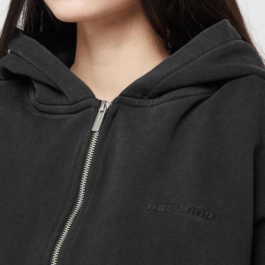 Pegador Clarita Oversized Sweat Jacket Women Hoodies & Sweaters zwart Maat XS Kleding - Foto 3