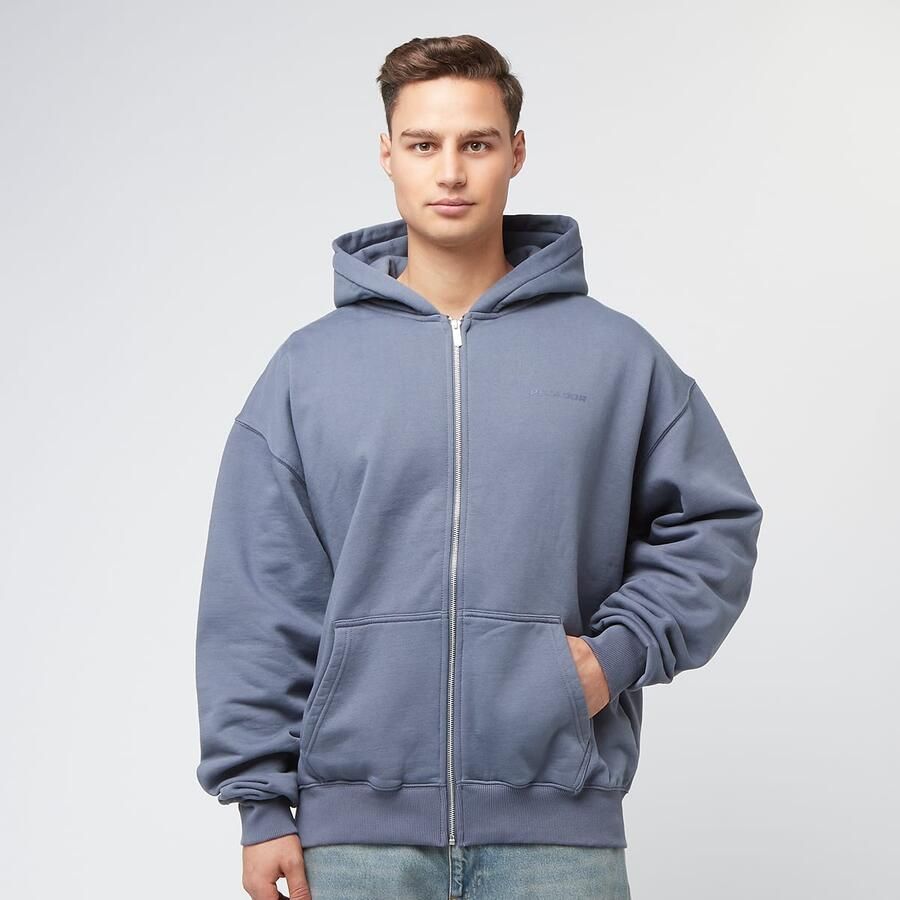 Pegador Colne Logo Oversized Sweat Jacket Men Hoodies & Sweaters blauw Maat XL Kleding - Foto 3