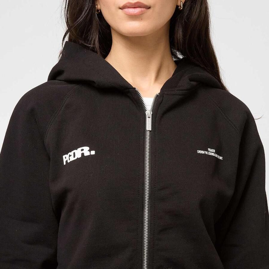 Pegador Dee Oversized Sweat Jacket Women Hoodies & Sweaters zwart Maat S Kleding - Foto 2