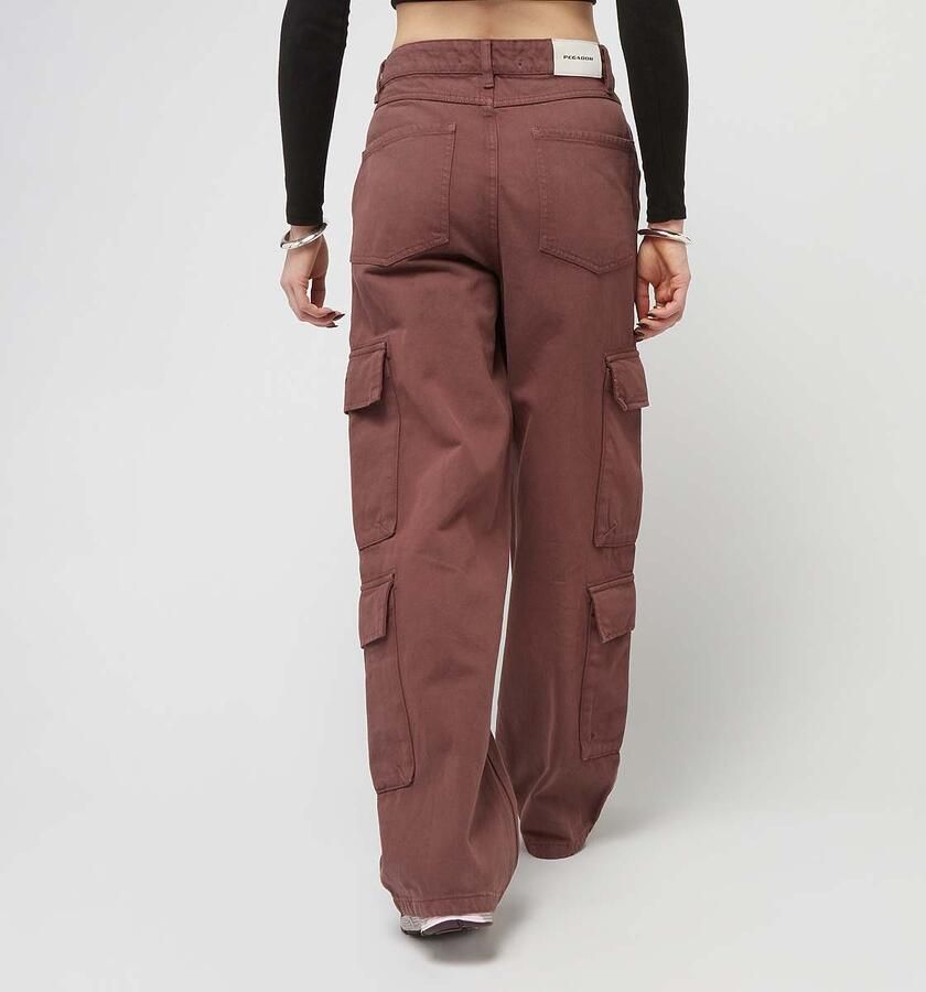 Pegador Isa Baggy Cargo Jeans Wo Cargobroeken bruin Kleding - Foto 2