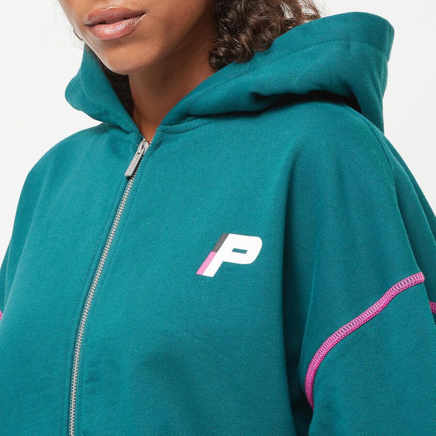 Pegador Jenna Oversized Sweat Jacket Women Hoodies & Sweaters groen Maat XS Kleding - Foto 2
