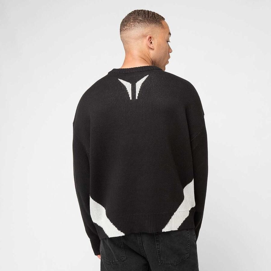 Pegador Kazan Boxy Knit Sweater Kleding in zwart formaten: S